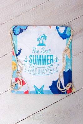 Сумка пляжна (літній рюкзак)
